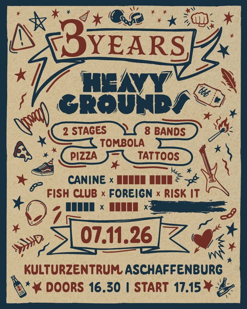3 Years Heavy Grounds