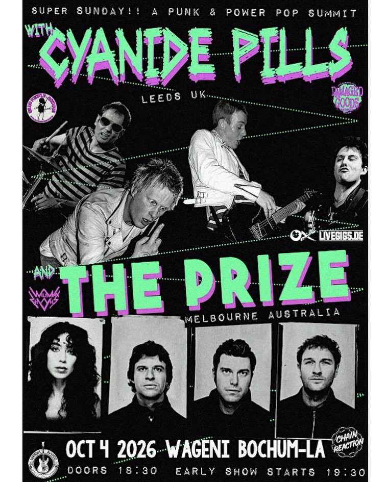 Cyanide Pills + The Prize