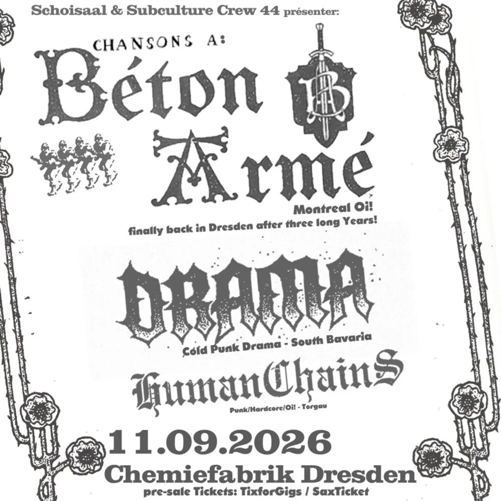 Beton Arme + Drama + Human Chains