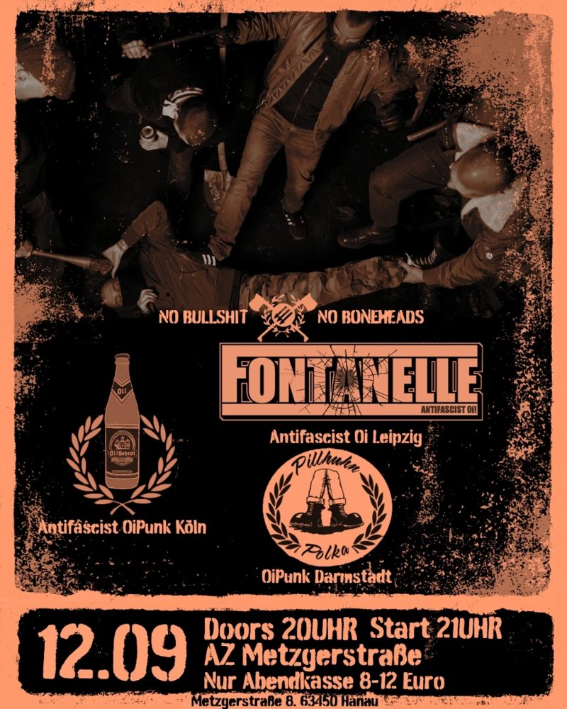 Fontanelle + Pillhuhn Polka + Oi!gebroi