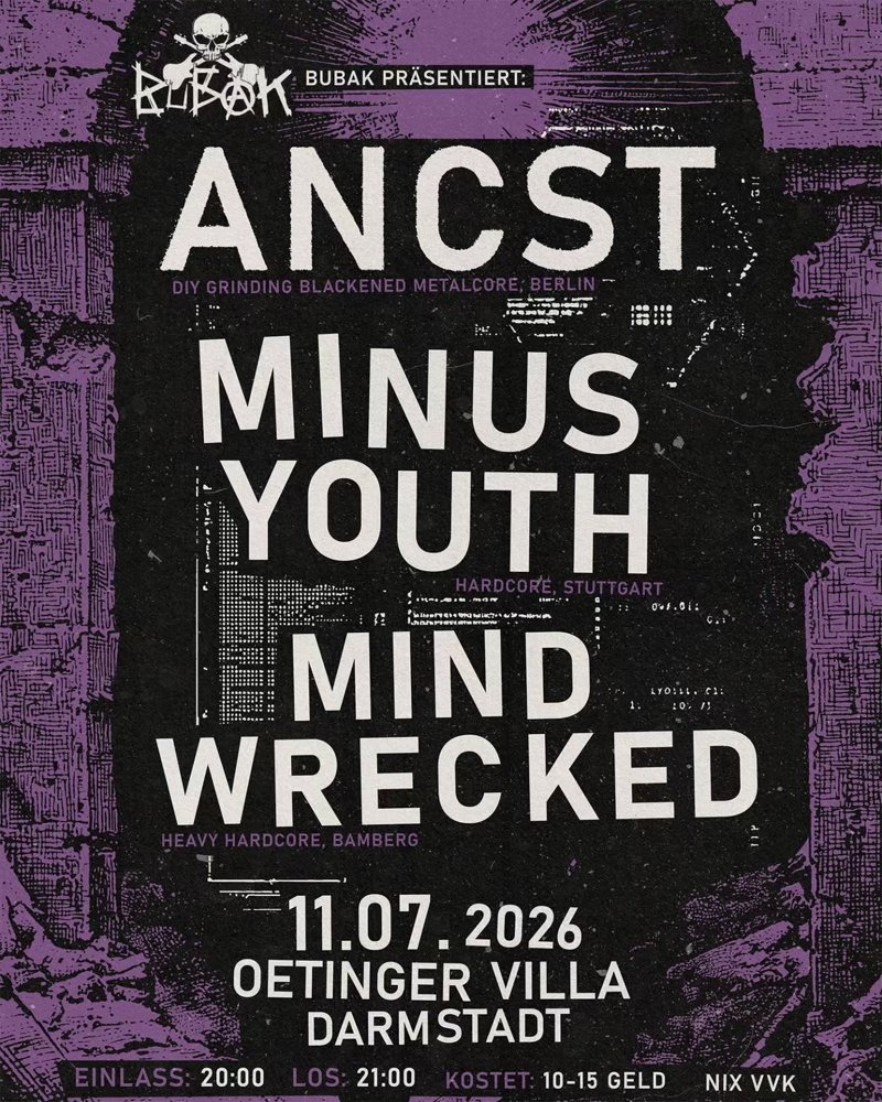 Ancst + Minus Youth + Mind Wrecked