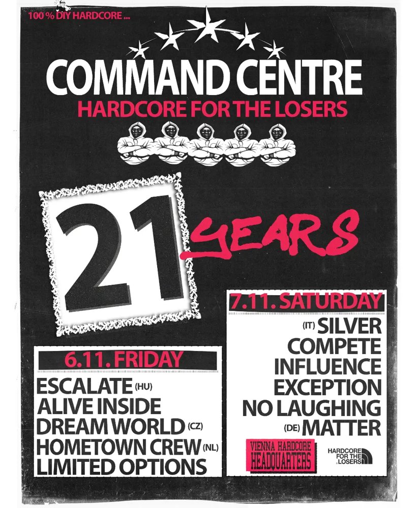 21 YEARS OF HARDCORE FOR THE LOSERS.