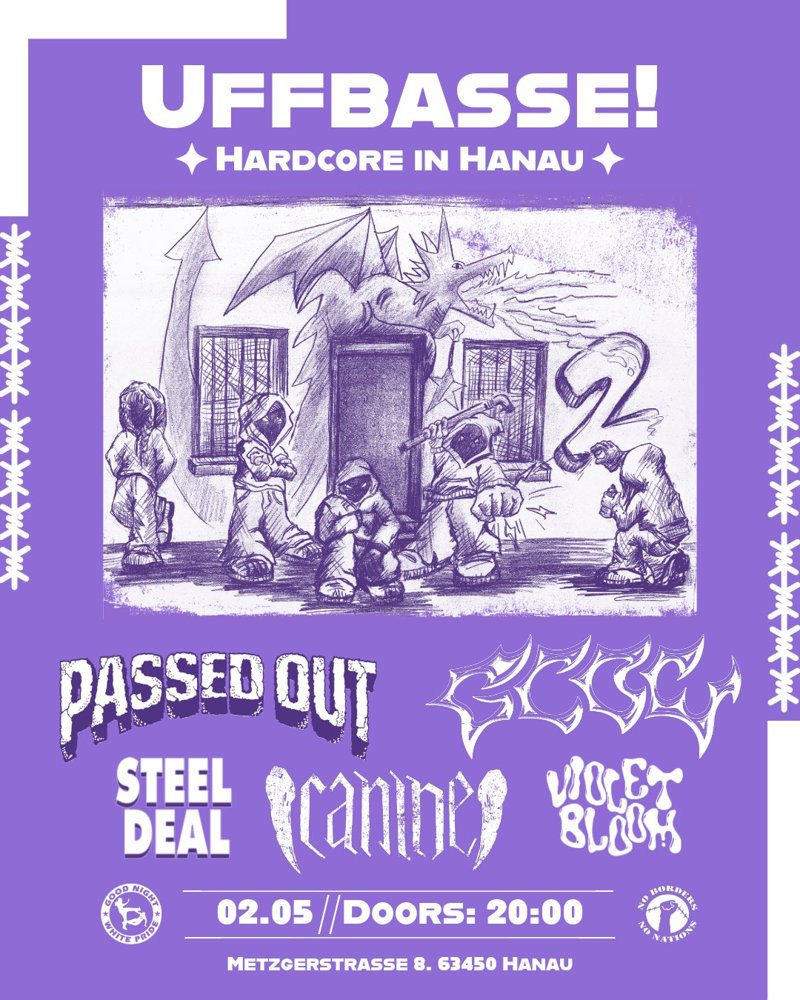 Passed Out + Glow + Canine + Steel Deal + Violet Bloom