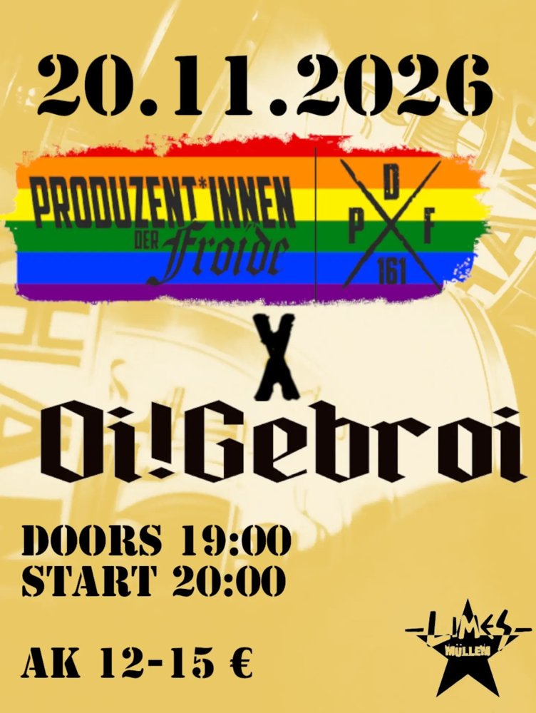 Produzenten der Froide + Oibegroi