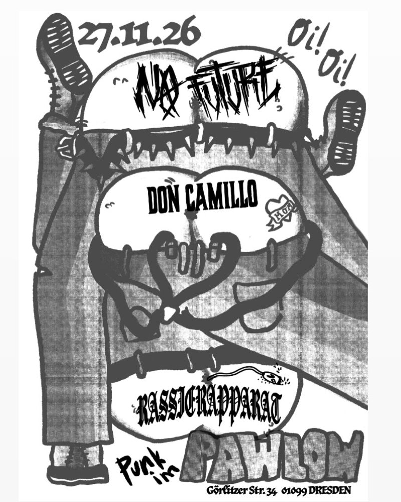 No Future + Don Camillo + Rasierapparat