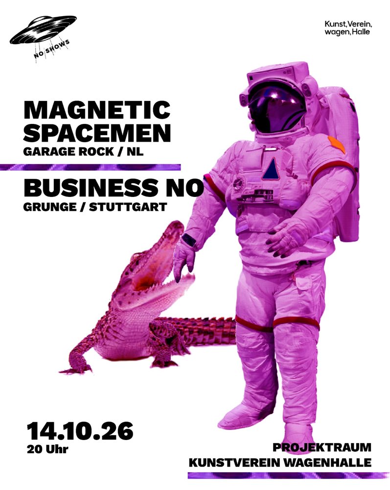 Magnetic Spacemen + Business No