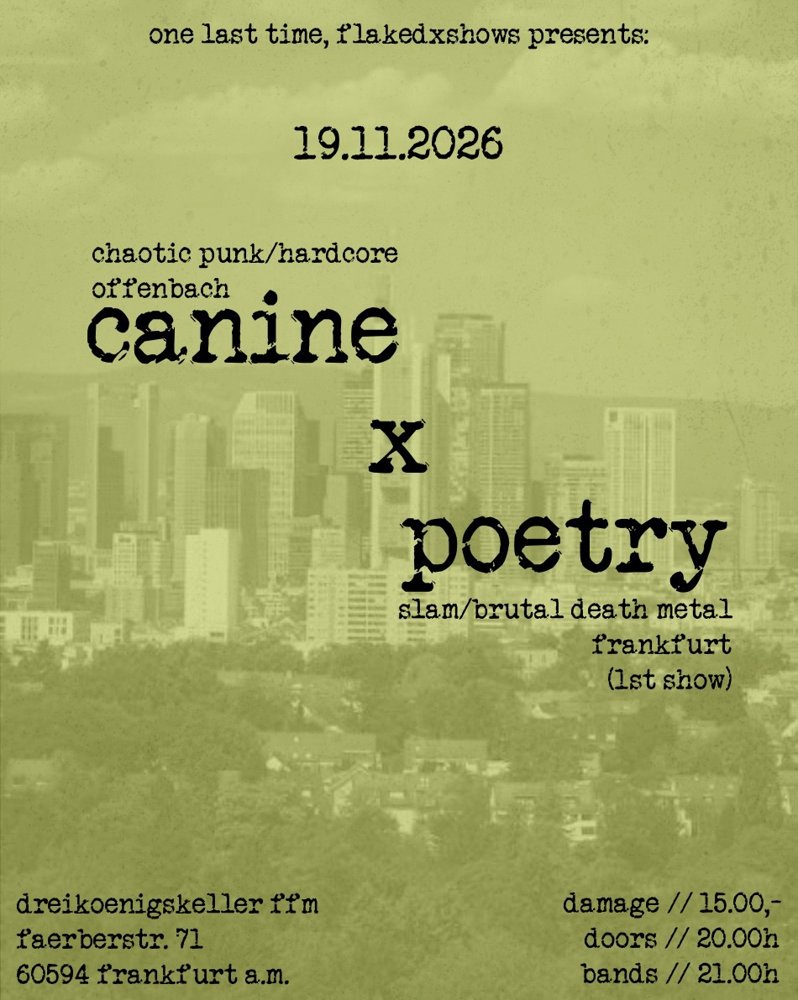 Canine x Poetry