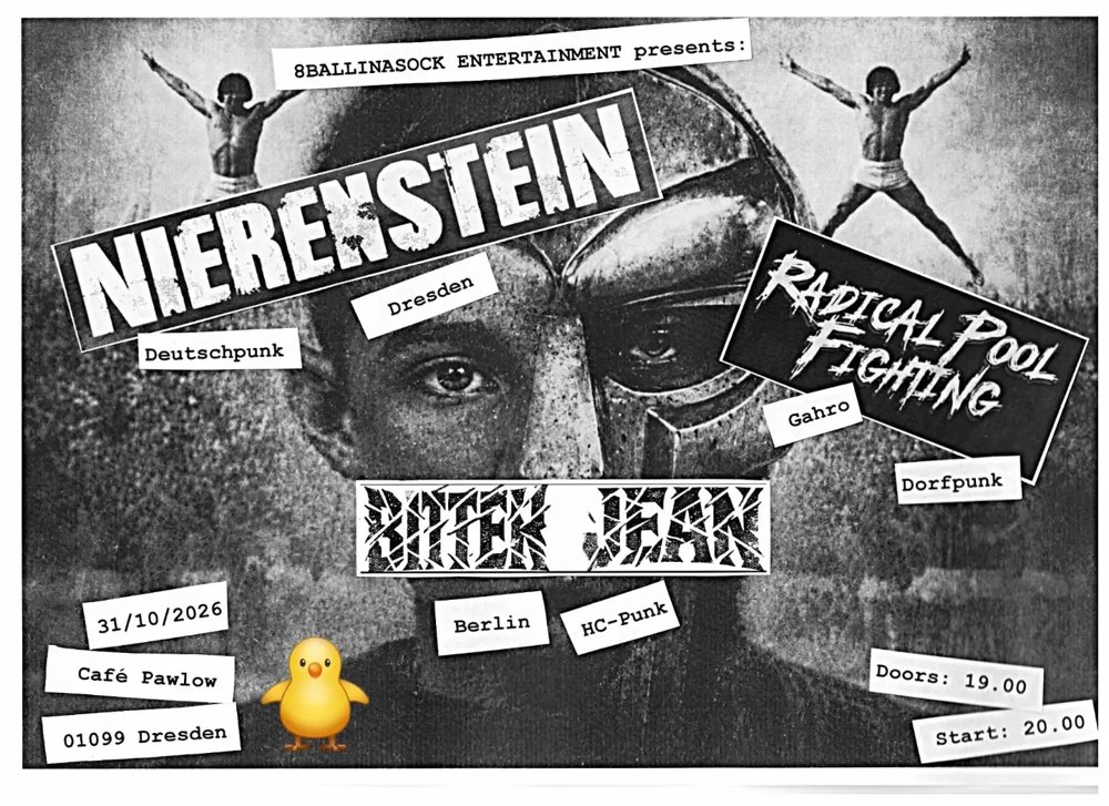 Nierenstein + Radical Pool Fighting + Bitter Jean