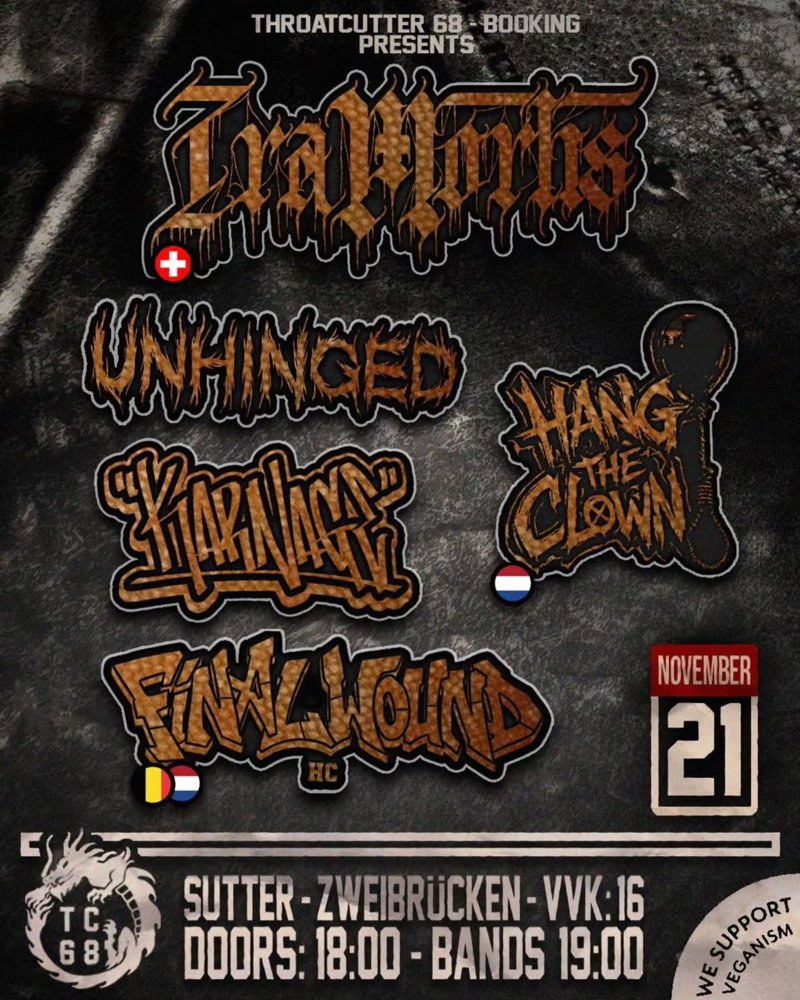 Hang the Clown + Karnage + Final Wound + Unhinged + Ira Mortis