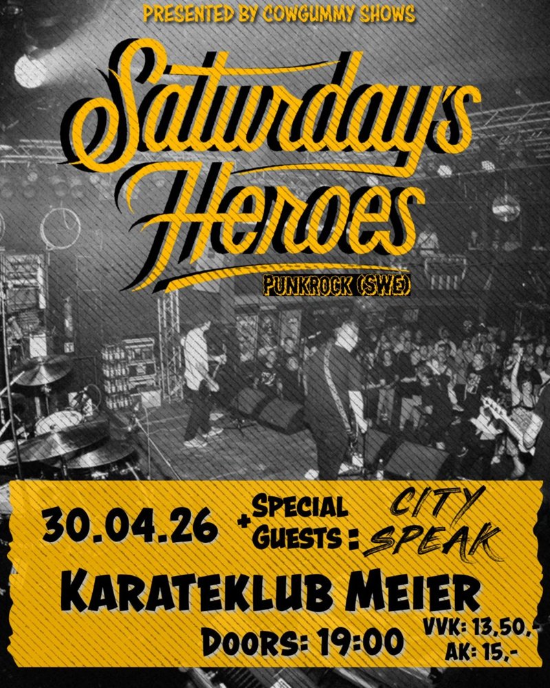 Saturday Heroes + City Speak