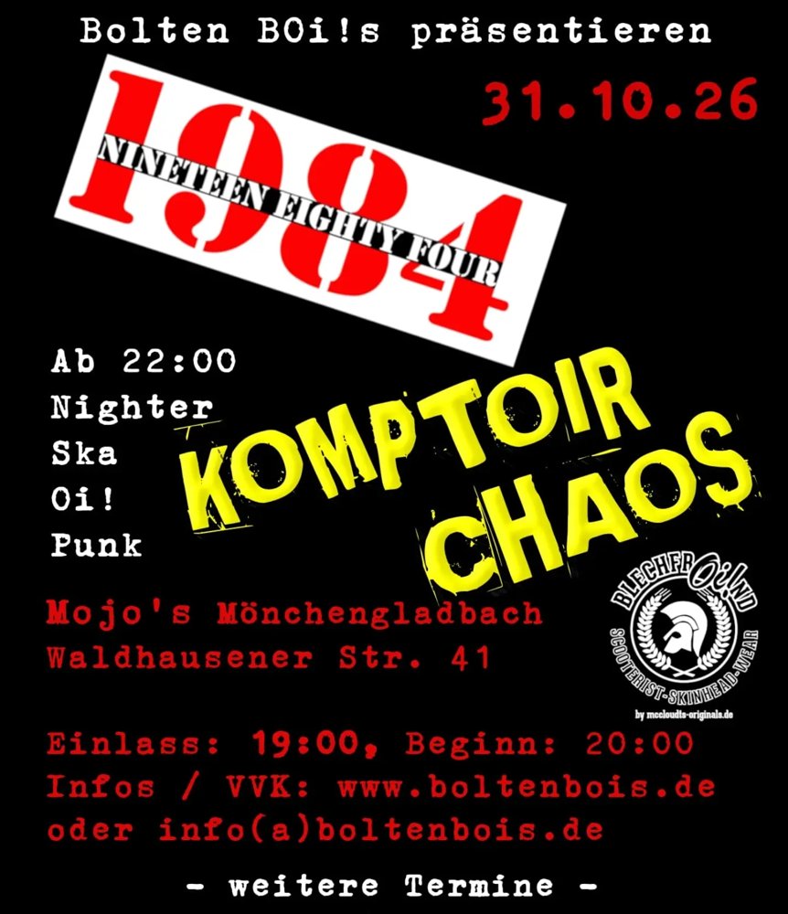 1984 + Komptoir Chaos