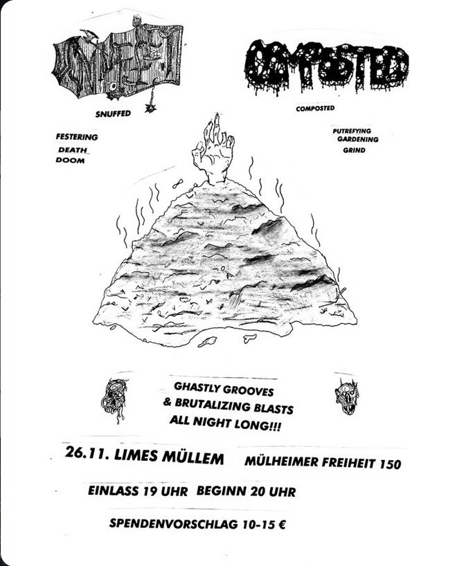 SNUFFED + COMPOSTED