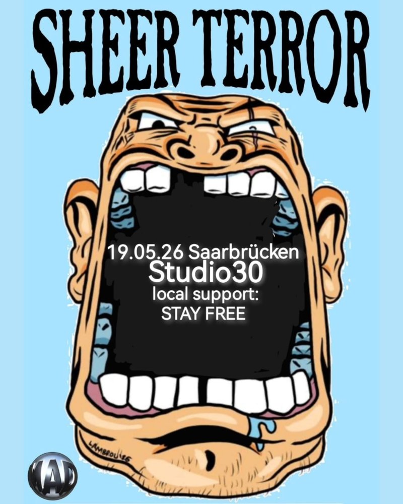 Sheer Terror + Stay Free
