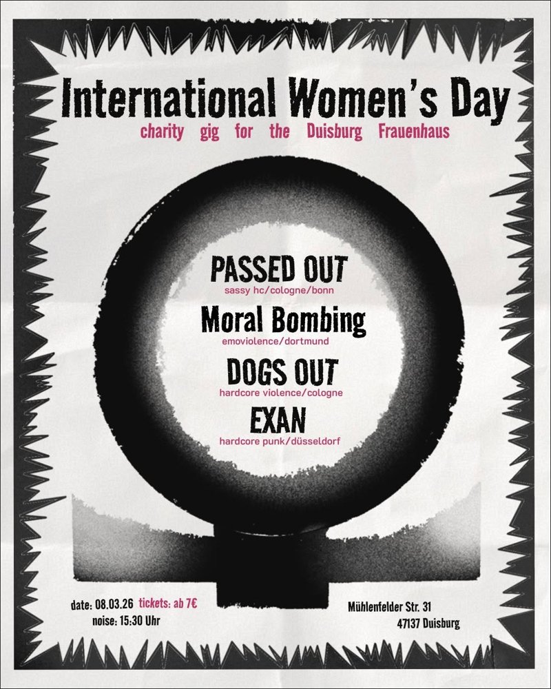 Passed Out + Moral Bombing + Dogs Out + Existence Annihilated