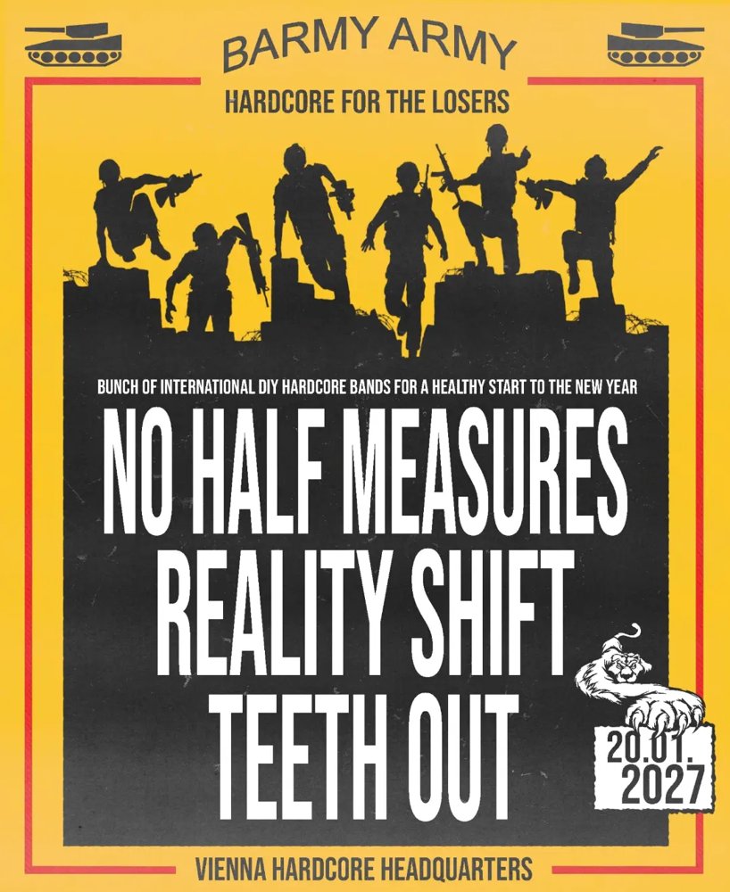 NO HALF MEASURES + TEETH OUT + REALITY SHIFT