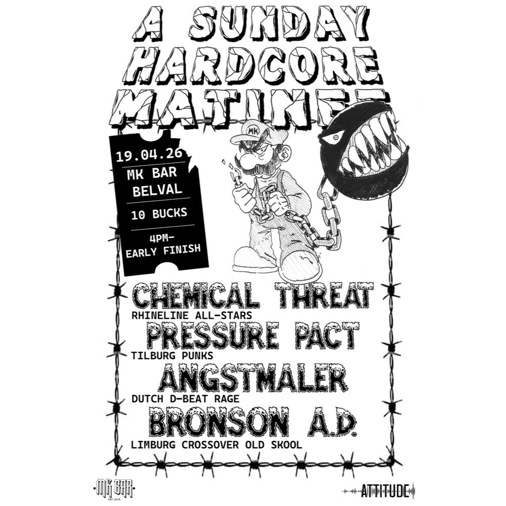 Chemical Threat + Pressure Pact + Angstmäler + Bronson A.D.