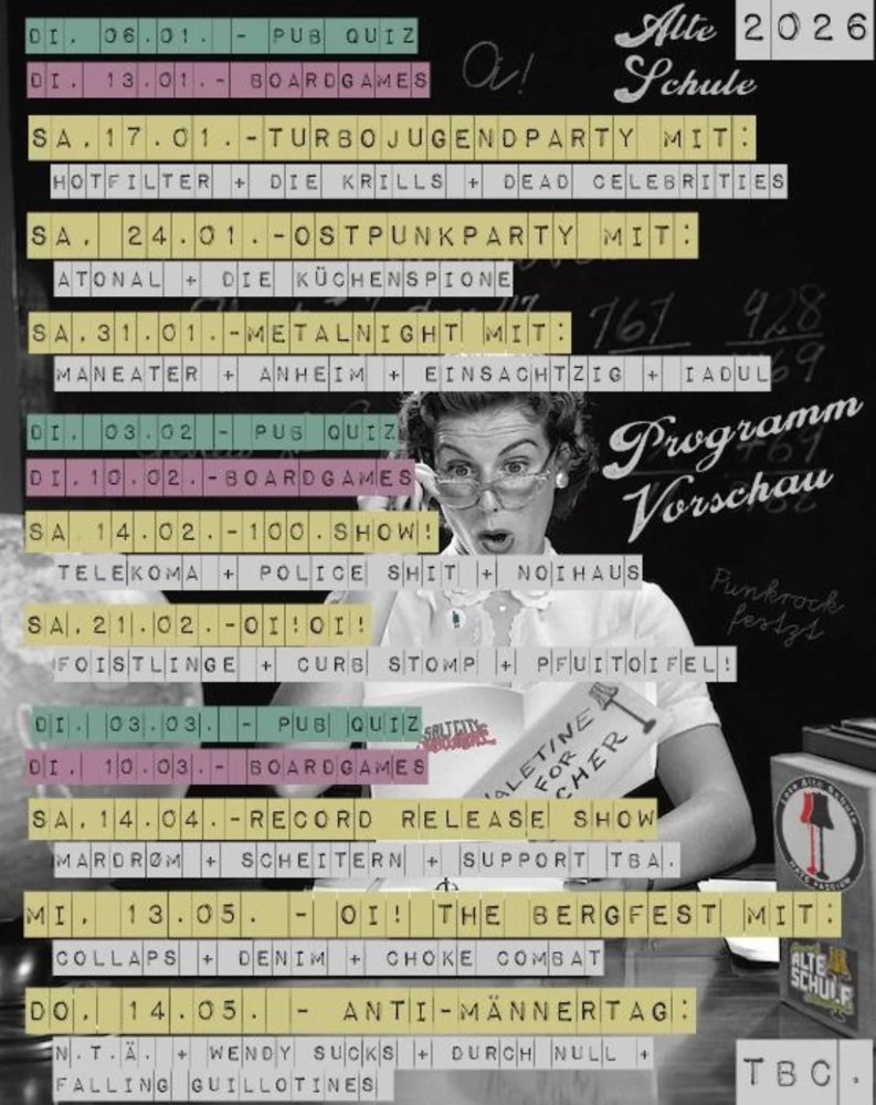 Oi! the Bergfest: Collaps + Denim + Choke Combat