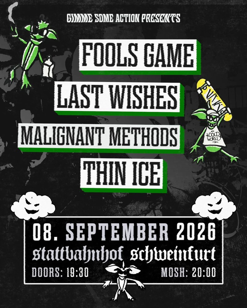 Fools Game + Last Wishes + Malignant Methods + Thin Ice