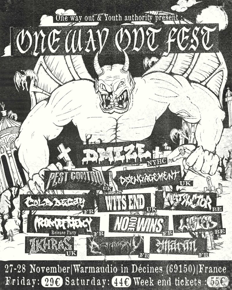 one way out hardcore festival 2026