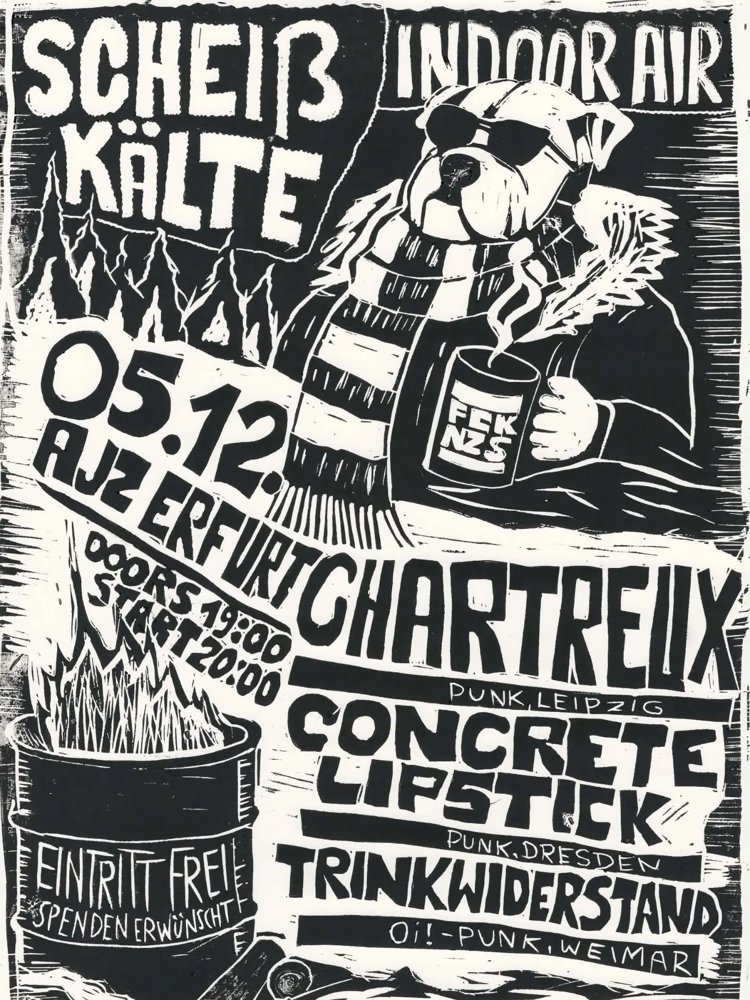 Chartreux + Concrete Lipstick + Trinkwiderstand
