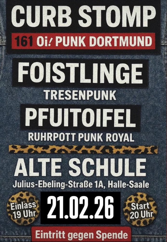 CURB STOMP + FOISTLINGE + PFUI TOIFEL