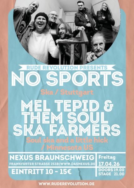 No Sports + Mel Tepid & Them Soul-Ska Farmers