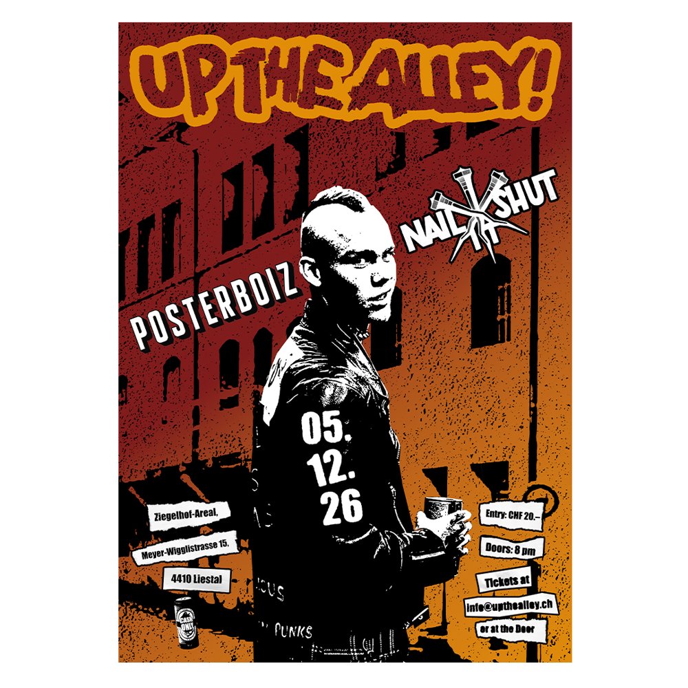 Posterboiz + Nail it Shut