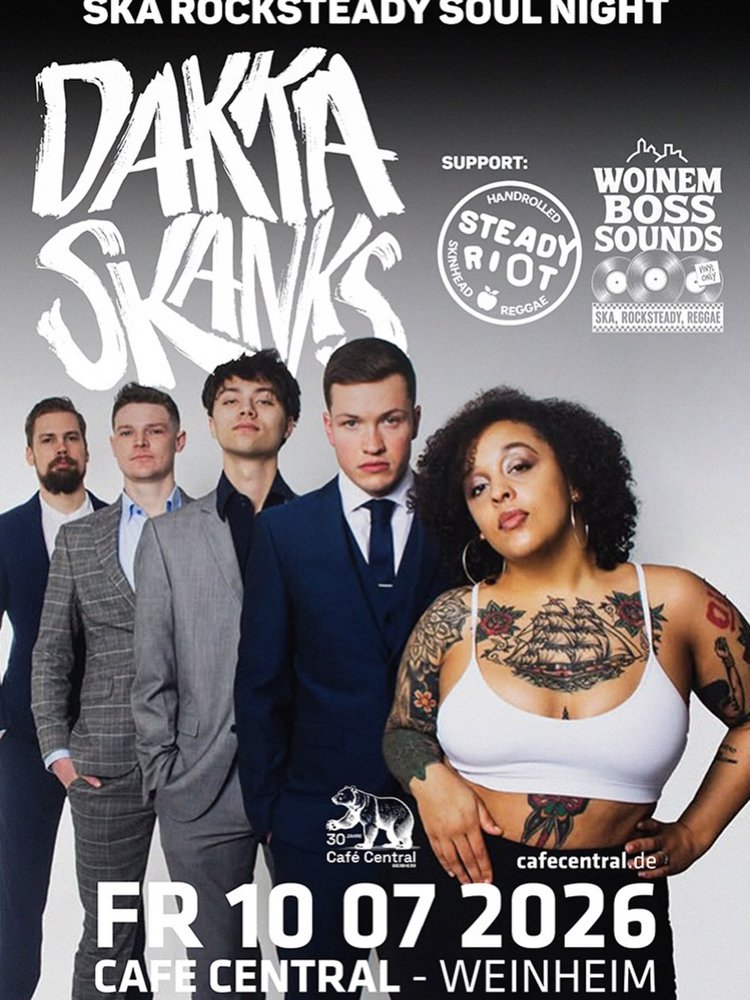 Dakka Skanks + Steady Riot + Woinem Boss Sounds