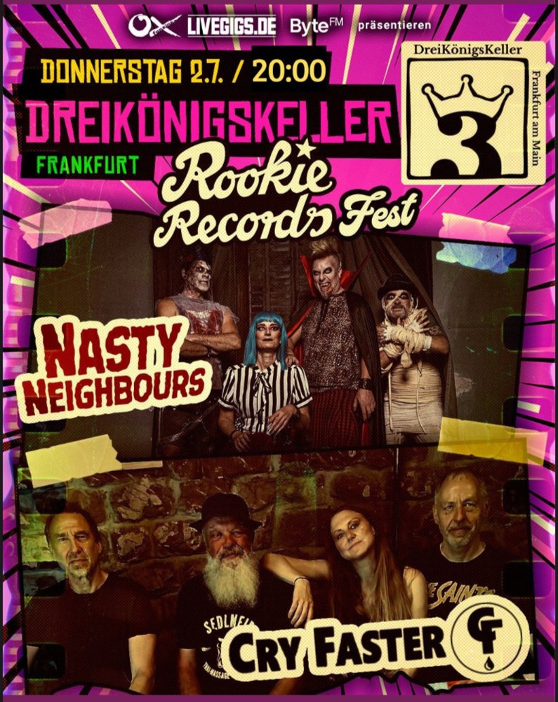 Nasty Neighbours // Cry Faster