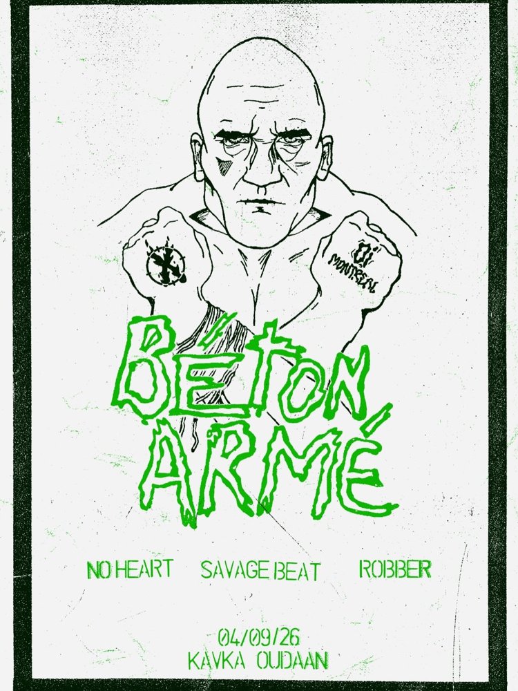 Beton Arme + No Heart + Savage Beat + Robber