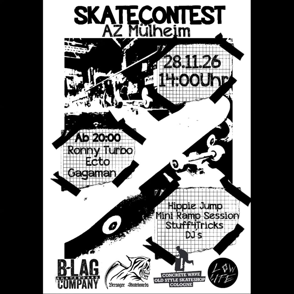Skatecontest + Konzert