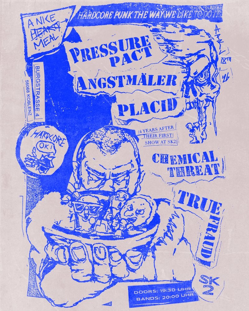 Pressure Pact + Angstmäler + Placid + Chemical Threat