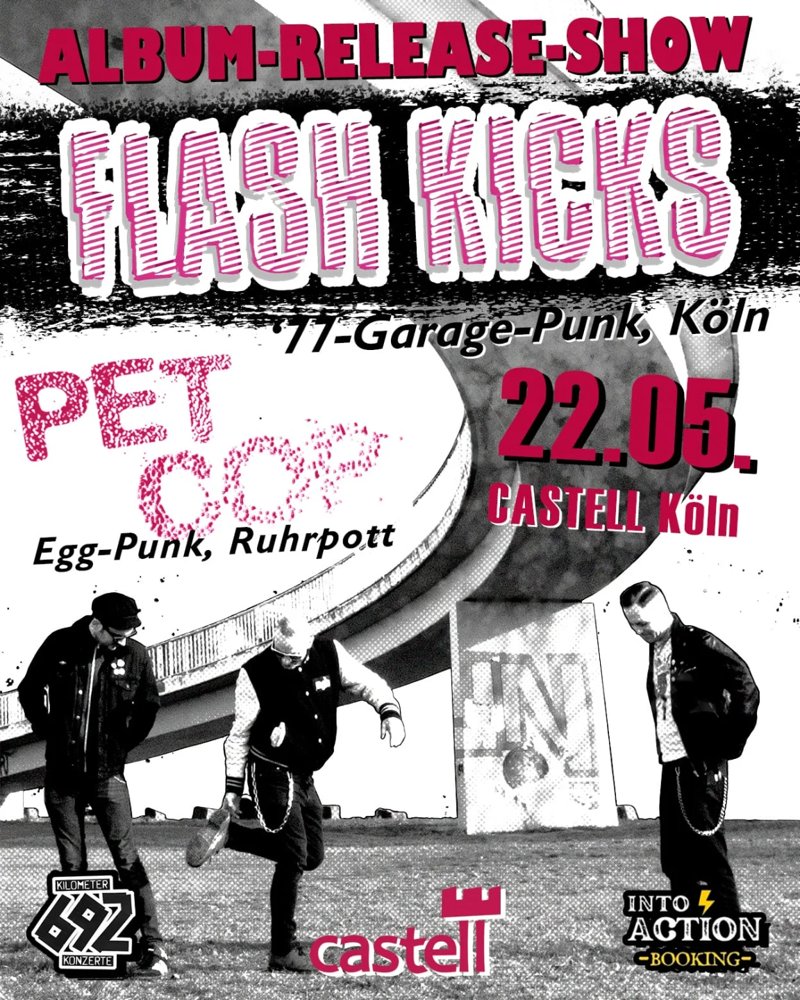 Flash Kicks + Pet Cop