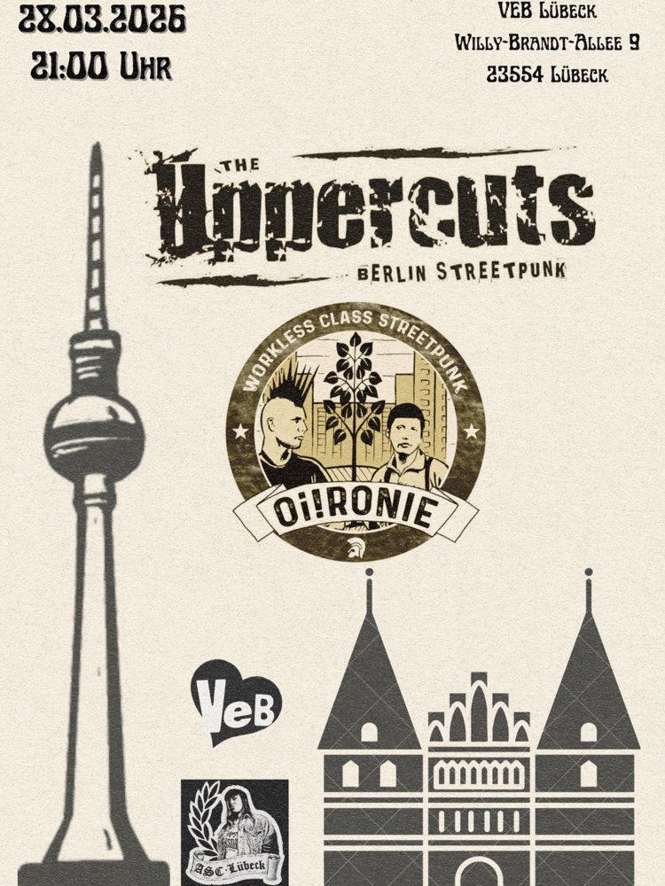 The Uppercuts + Oi!ronie