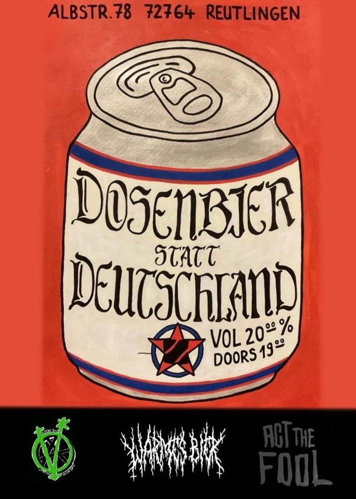 Dosenbier Statt Deutschland