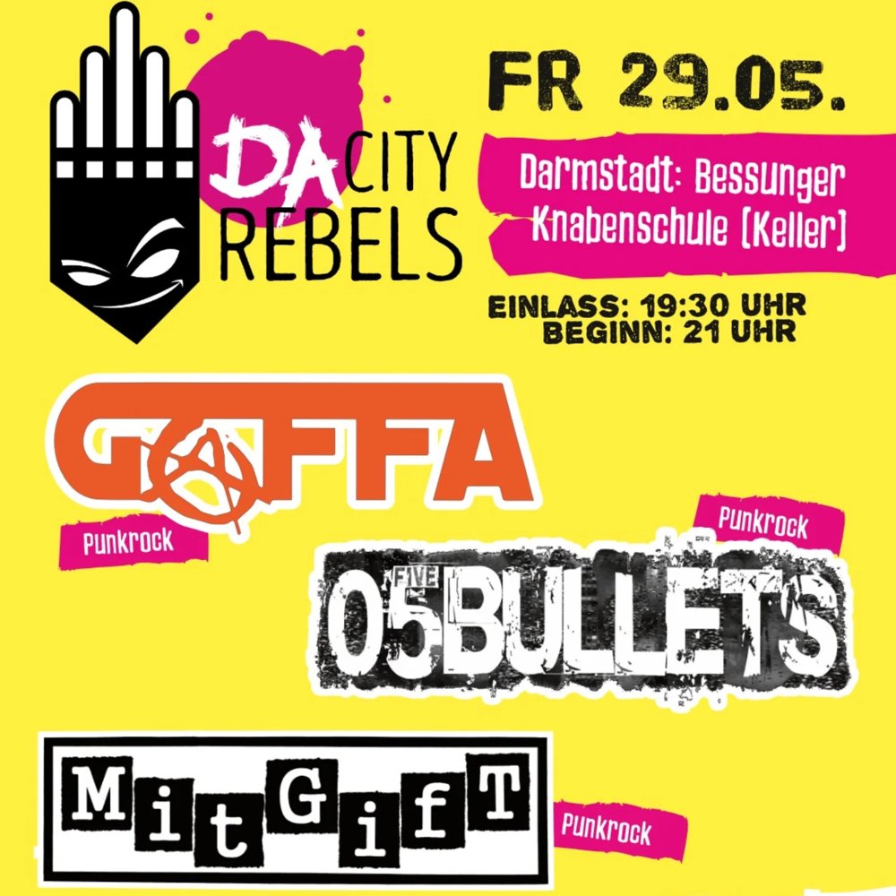 Gaffa + 05 Bullets + Mitgift