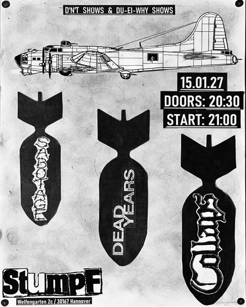 Sabotage + Dead Years + Collaps