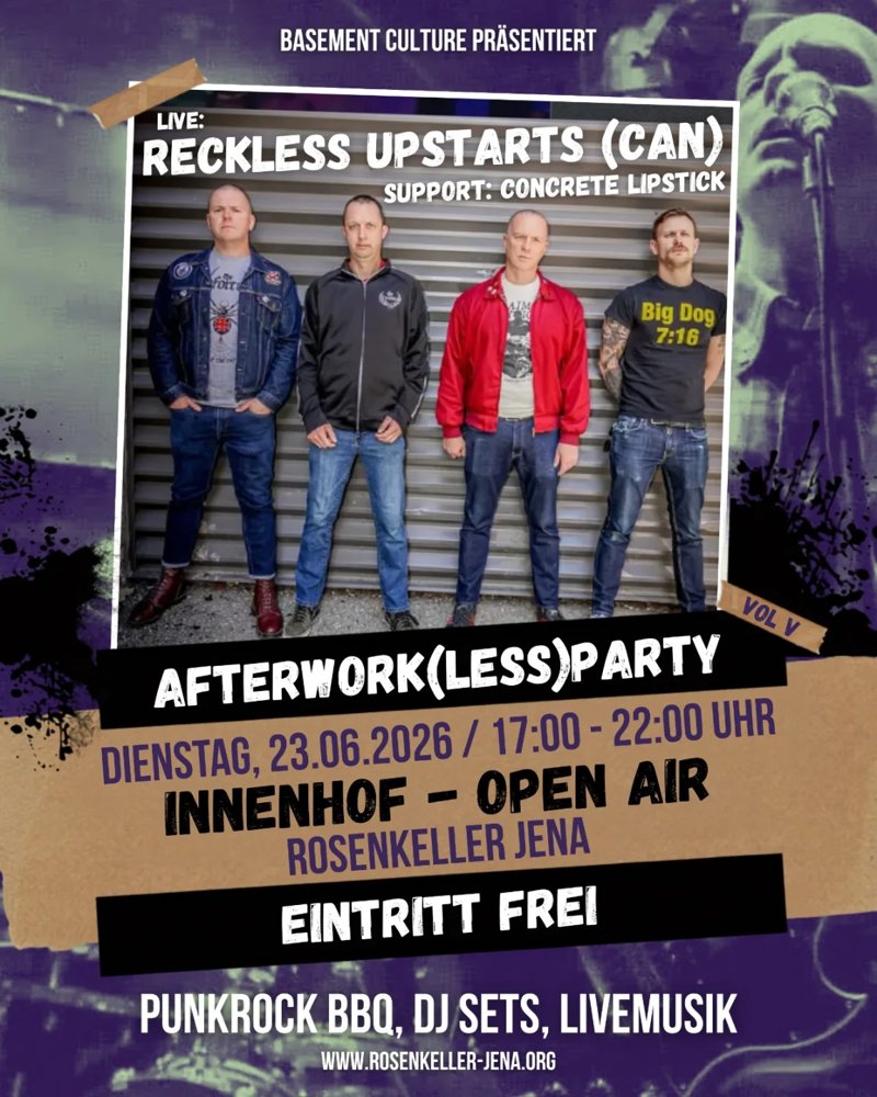 Reckless Upstarts + Concrete Lipstick