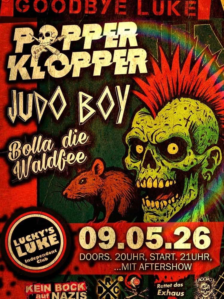 Goodbye Luke: Popperklopper + Judo Boy + Bolla die Waldfee