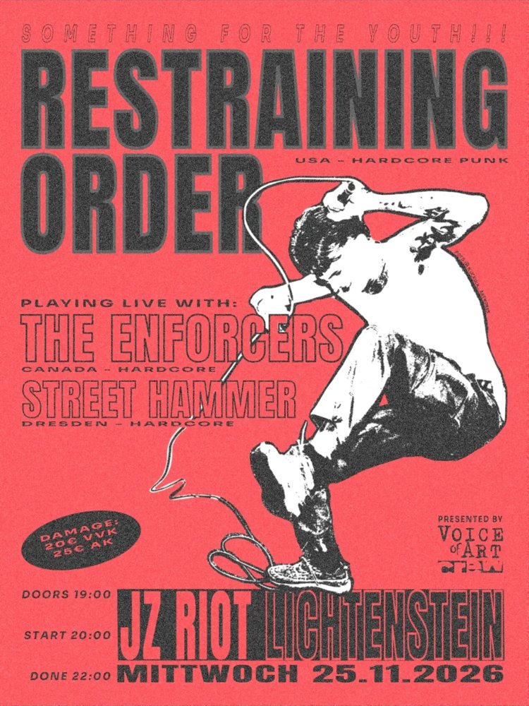 Restraining Order + The Enforcers + Street Hammer