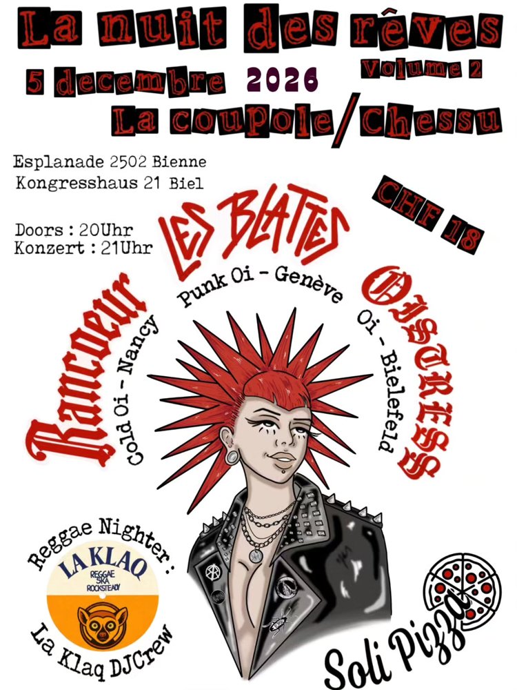 La Nuit des Rêves – Volume 2: Rancoeur + Les Blattes + Oistress