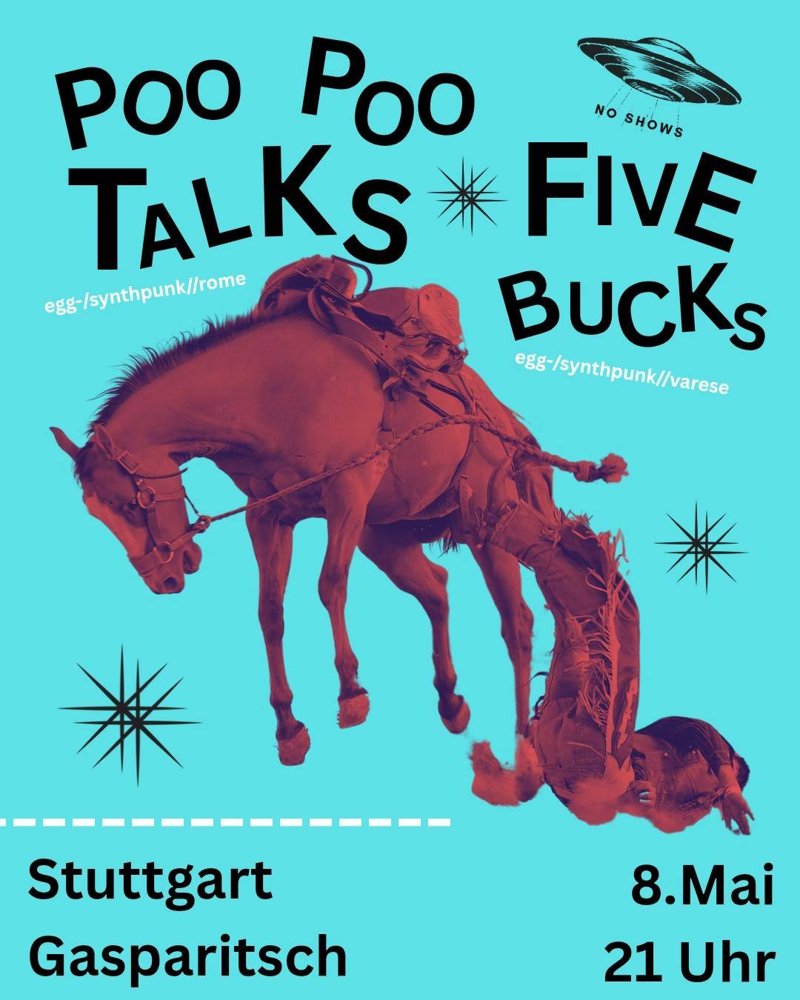 Poo Poo Talks (IT) + Five Bucks (IT)