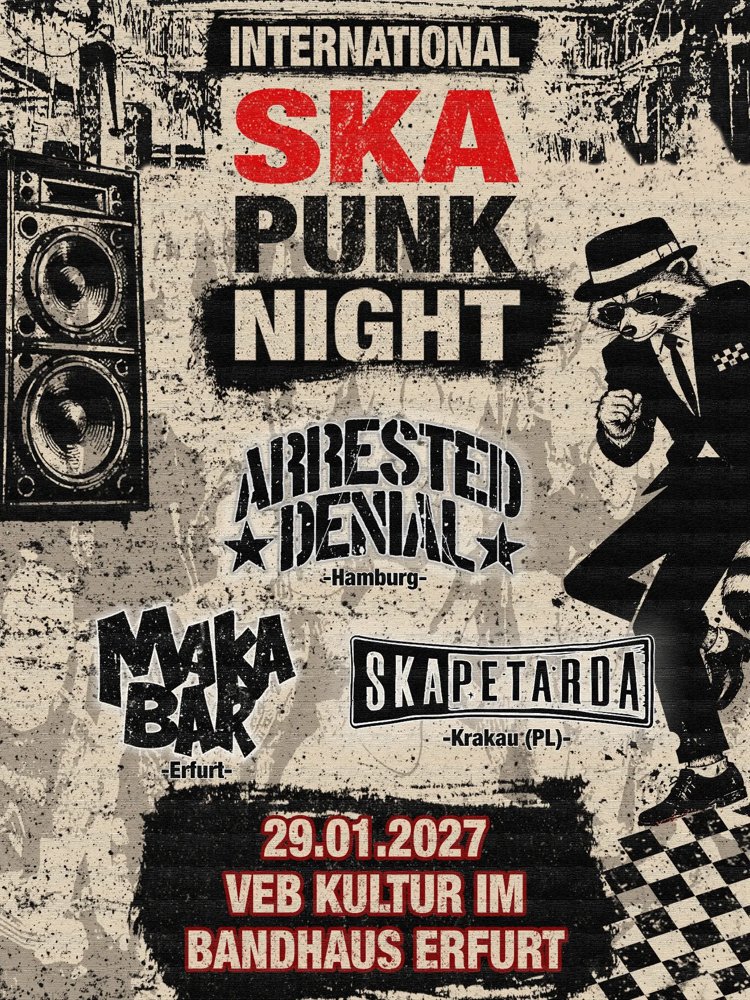 Arrested Denial + Maka Bar + Ska Petarda