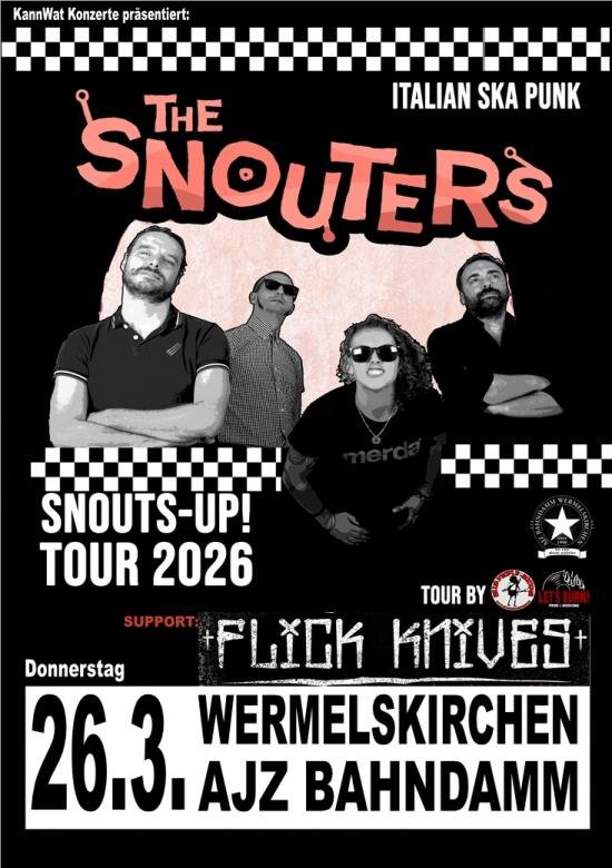 The Snouters + Flick Knifes