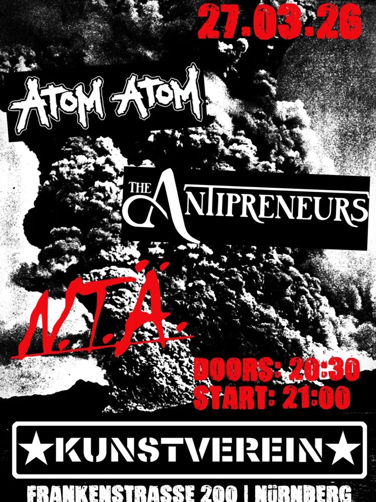 Atom + Atom / The Antipreneurs / N.T.Ä.
