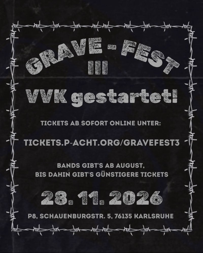 GRAVE - FEST III
