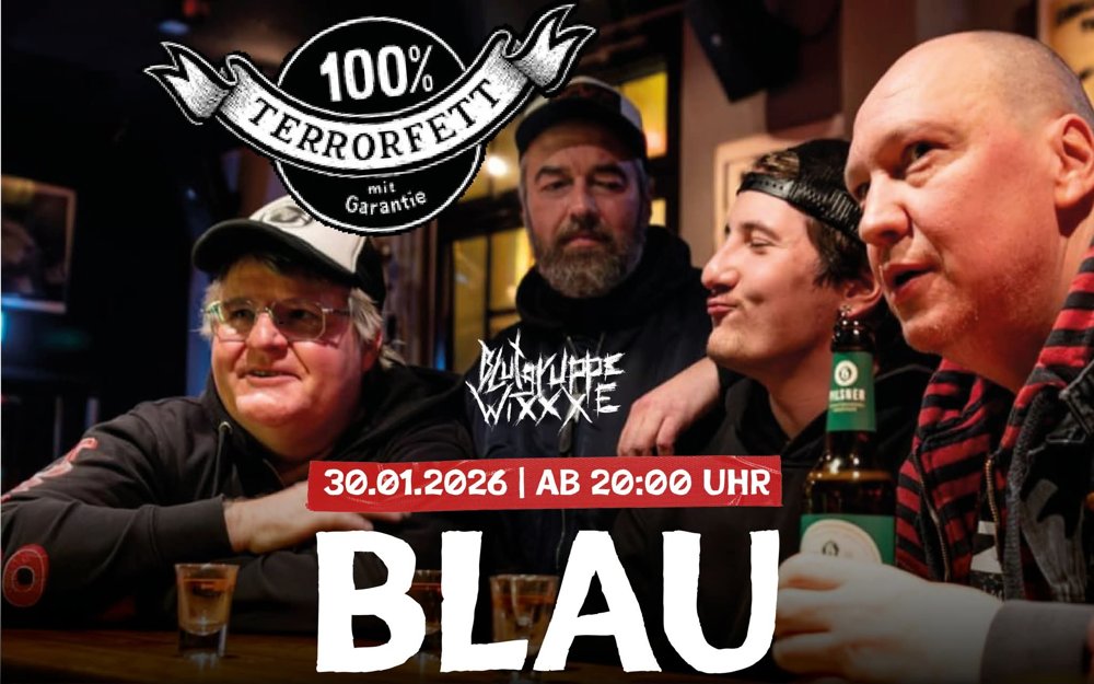 Terrorfett+Blutgruppe Wixxe -Punk- live@Blau