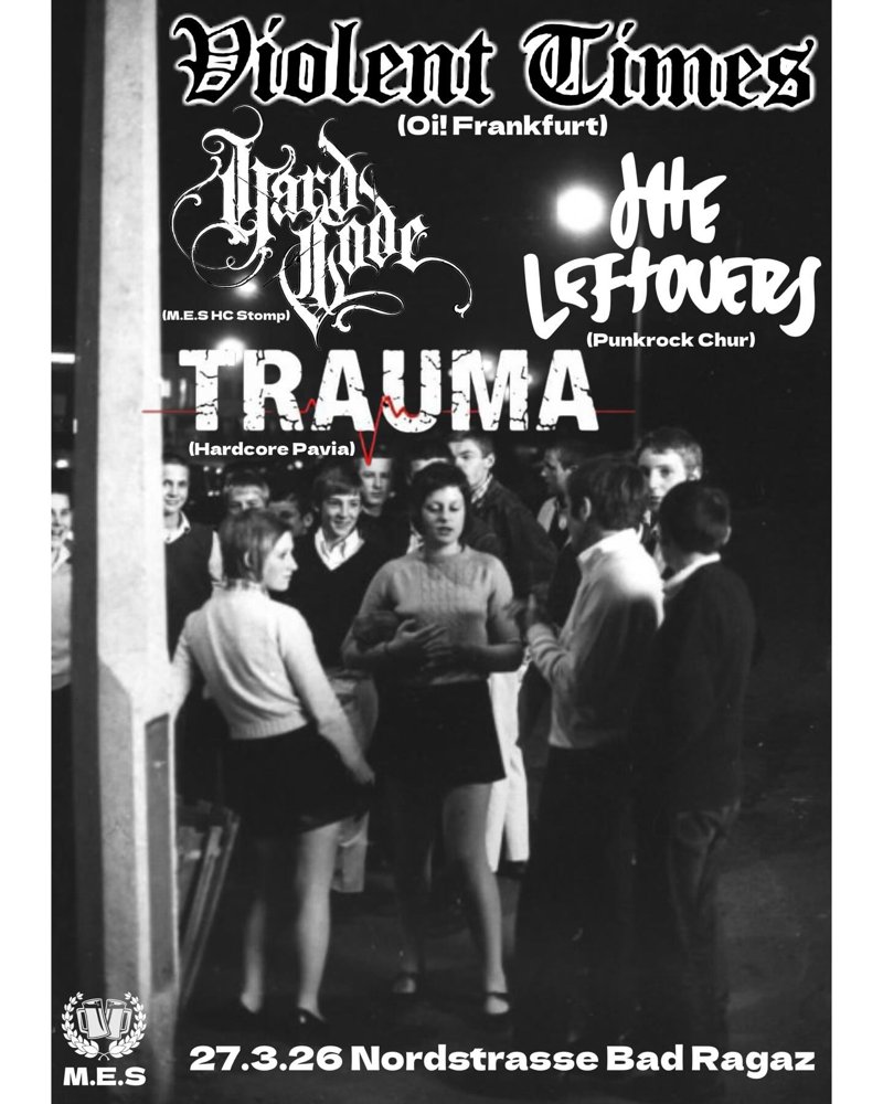 Violent Times + Hard Node + The Leftovers + Trauma