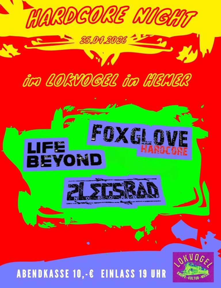Foxglove + Life Beyond + 2LegsBad