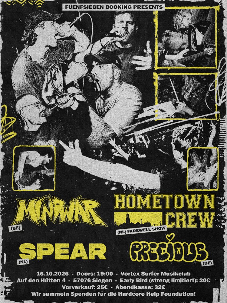 Mindwar + Hometown Crew + Spear + Precious